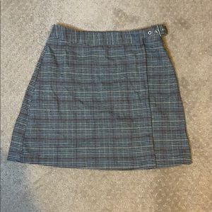 Brandy Melville John Galt Emerson Plaid Skirt